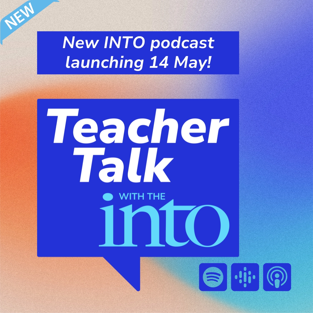 🎧 The INTO is launching a brand-new podcast series next week called ‘Teacher Talk with the INTO’.  

These bite-sized episodes will focus on the issues that matter most to our members.  

Listen to it wherever you get your podcasts.  #INTOPodcast #TeacherTalk