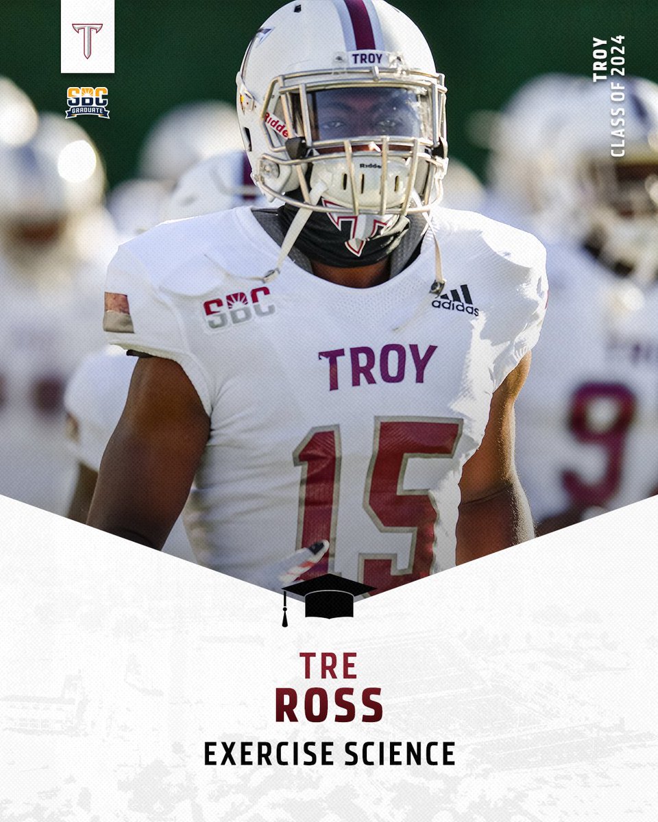 Congrats Tre 🤙 #BattleReady | #OneTROY ⚔️🏈🎓