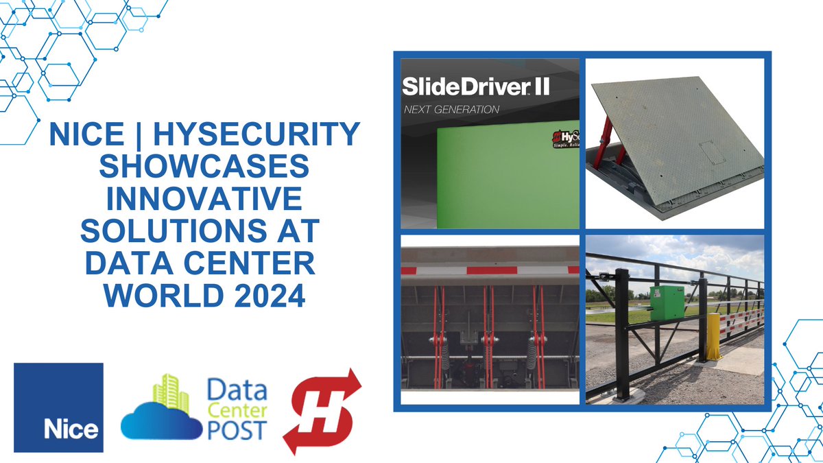 Nice | HySecurity showcased top-notch perimeter protection solutions at Data Center World 2024. Don’t miss out on their innovative products tailored for modern security demands. Learn more on @datacenterpost: ow.ly/b9up50RBRuQ #DataCenter #CyberSecurity #NiceHySecurity