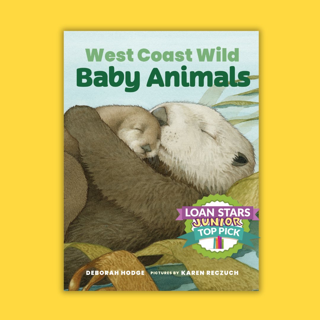 We're not the only ones who love adorable baby animals! WEST COAST WILD BABY ANIMALS is a @LoanStarsCA Jr. Top Pick for May! 🎉