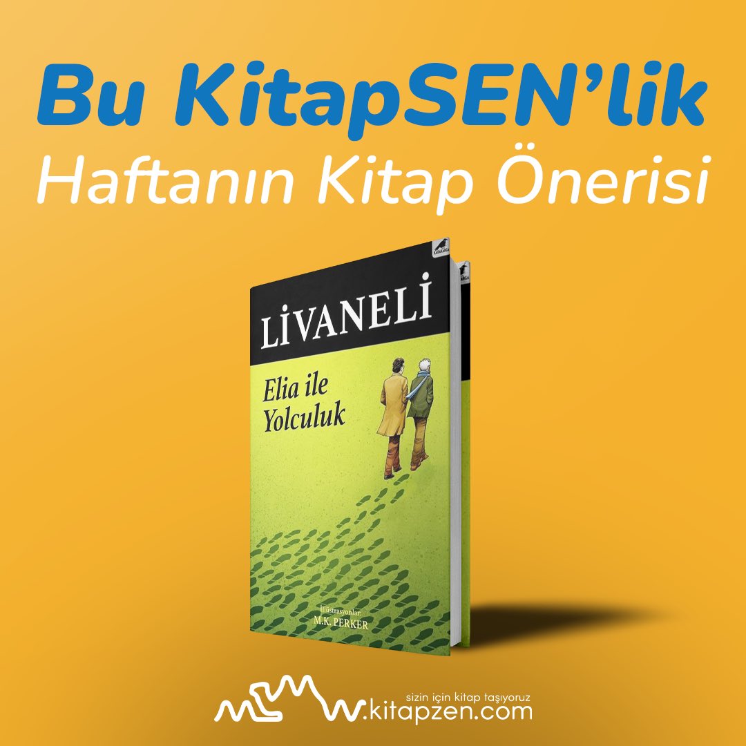 Kafası karışık okurlara Kitapzen önerisinde bu hafta: Elia ile Yolculuk. Tüm okurlara keyifli okumalar dileriz.

kitapzen.com/zulfu-livaneli…