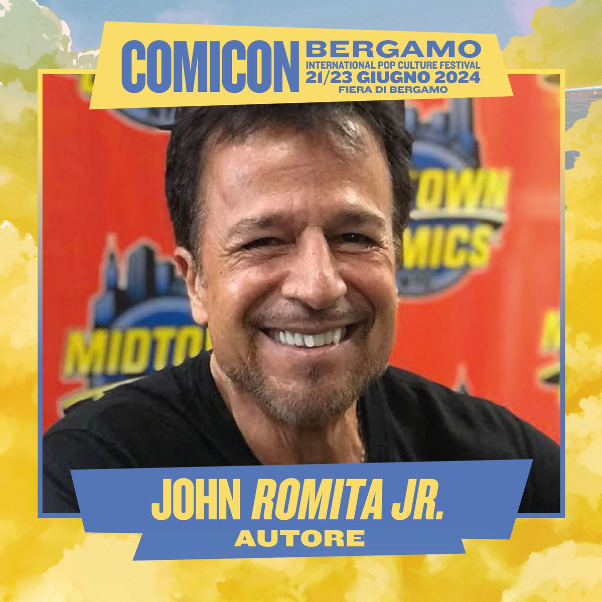 Diamo il via alla seconda edizione di COMICON Bergamo presentando uno dei fumettisti più iconici dei nostri tempi: John Romita Jr. Presente tutti i giorni del festival, l’artista sarà disponibile presso il suo stand personale all’Artists' Hall. #comiconbergamo2024 #comicon2024