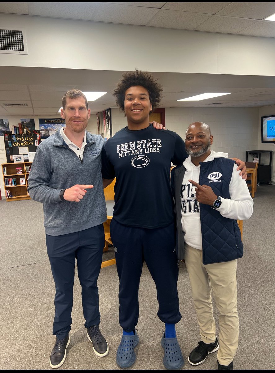 I want to say a massive Thank You to Penn state for coming out and offering my brother @LiamCarroll_2 a full scholarship to @PennStateFball !!