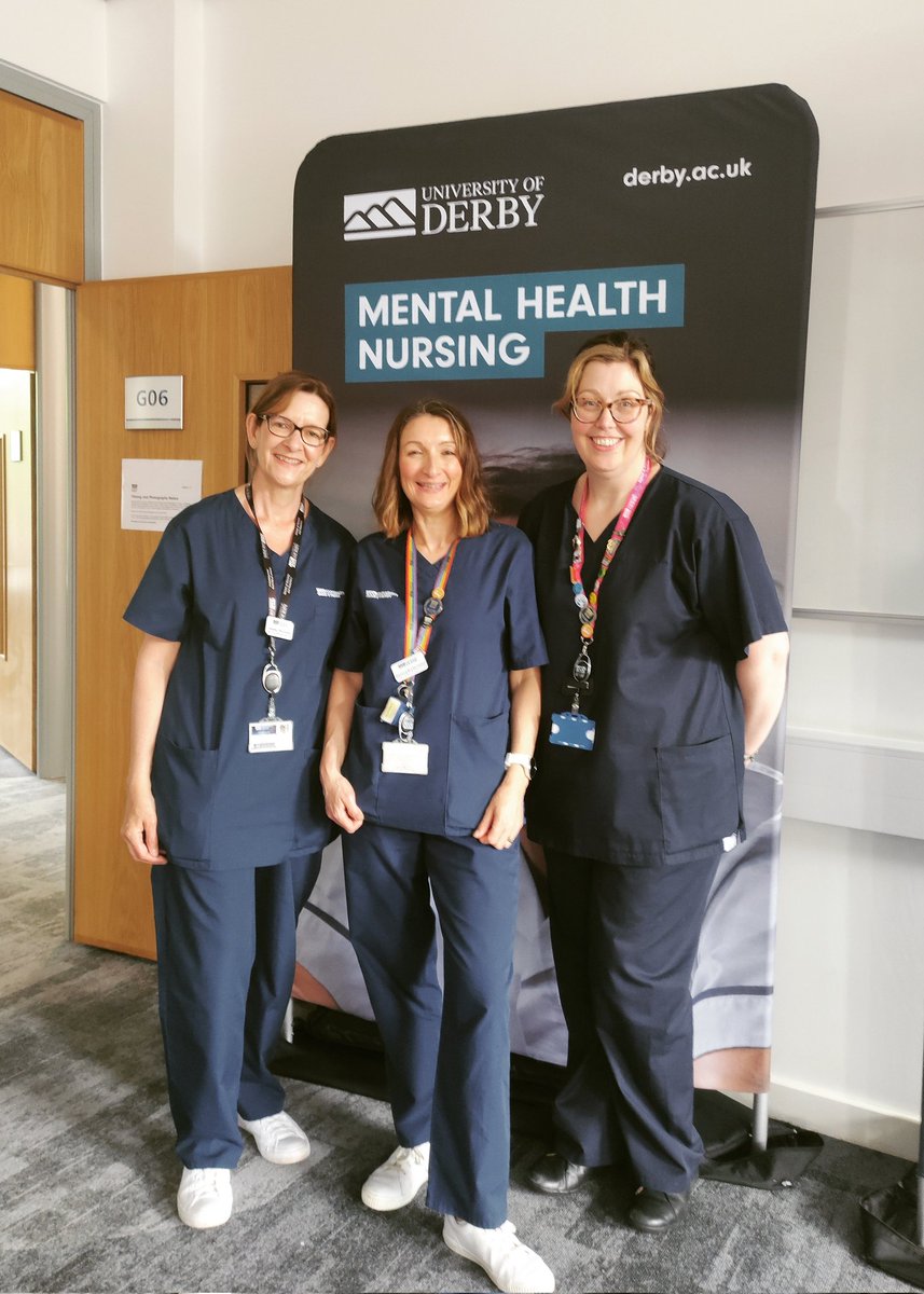 KellyHitchcock4's tweet photo. Proud to be one of the Mental Health Nursing Team @DerbyUni International Simulation Challenge. What a fantastic 3 days! @UOD_SONM #Derbyintsimchallenge24 https://t.co/n66uu7XI1o