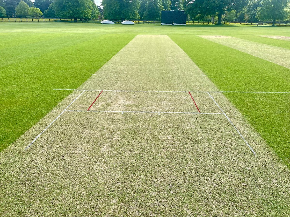 New deck for <a href="/BurwellExningCC/">Burwell & Exning Cricket Club</a> 1s vs <a href="/RamseyCricket/">Ramsey Cricket Club</a> Should be a belter at Exning.  Good grass coverage and cut to 5mm this week.