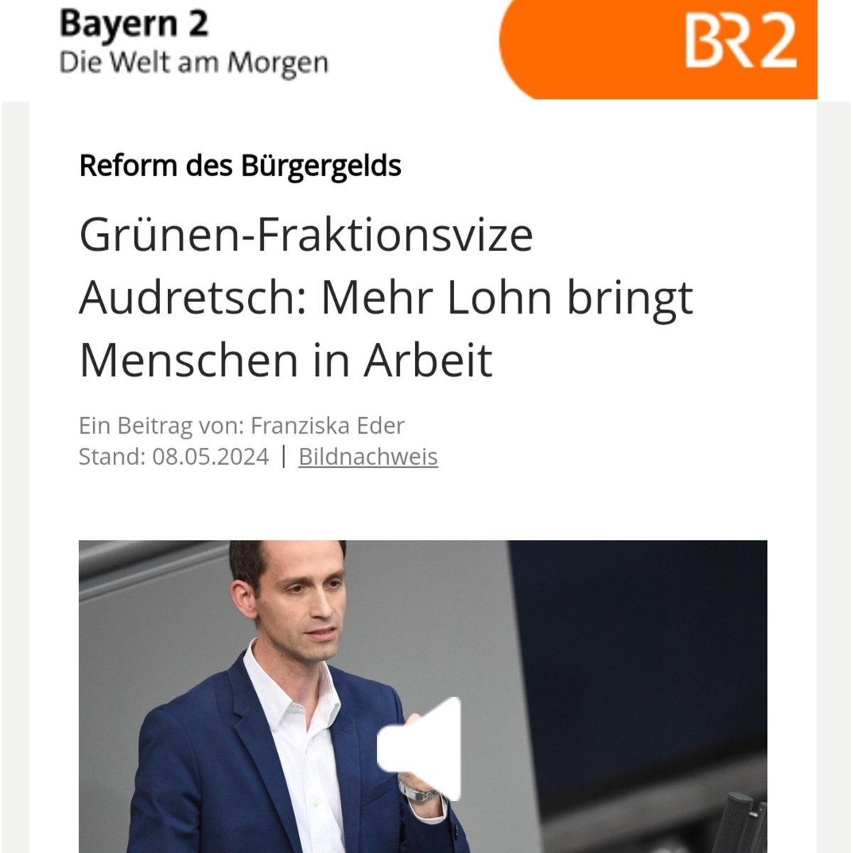 Die CDU redet vom 'Freizeitpark Deutschland', derweil leisten Menschen 775 Mio. unbezahlte Überstunden. Die CDU fordert eine 'Agenda für die Fleißigen' u. verweigert den Fleißigen 12€ Mindestlohn. Zeit für mehr Wertschätzung u. bessere Löhne! (1/5) br.de/mediathek/podc…