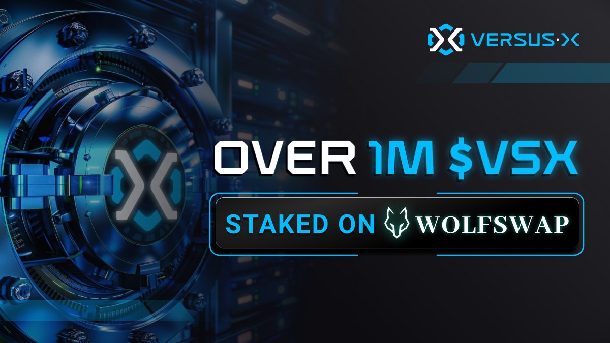 Over 1,000,000 $VSX Staked!  

Stake now on <a href="/wolfswapdotapp/">WolfSWAP | Swap & Earn</a> for 60 days to receive 19% APY.