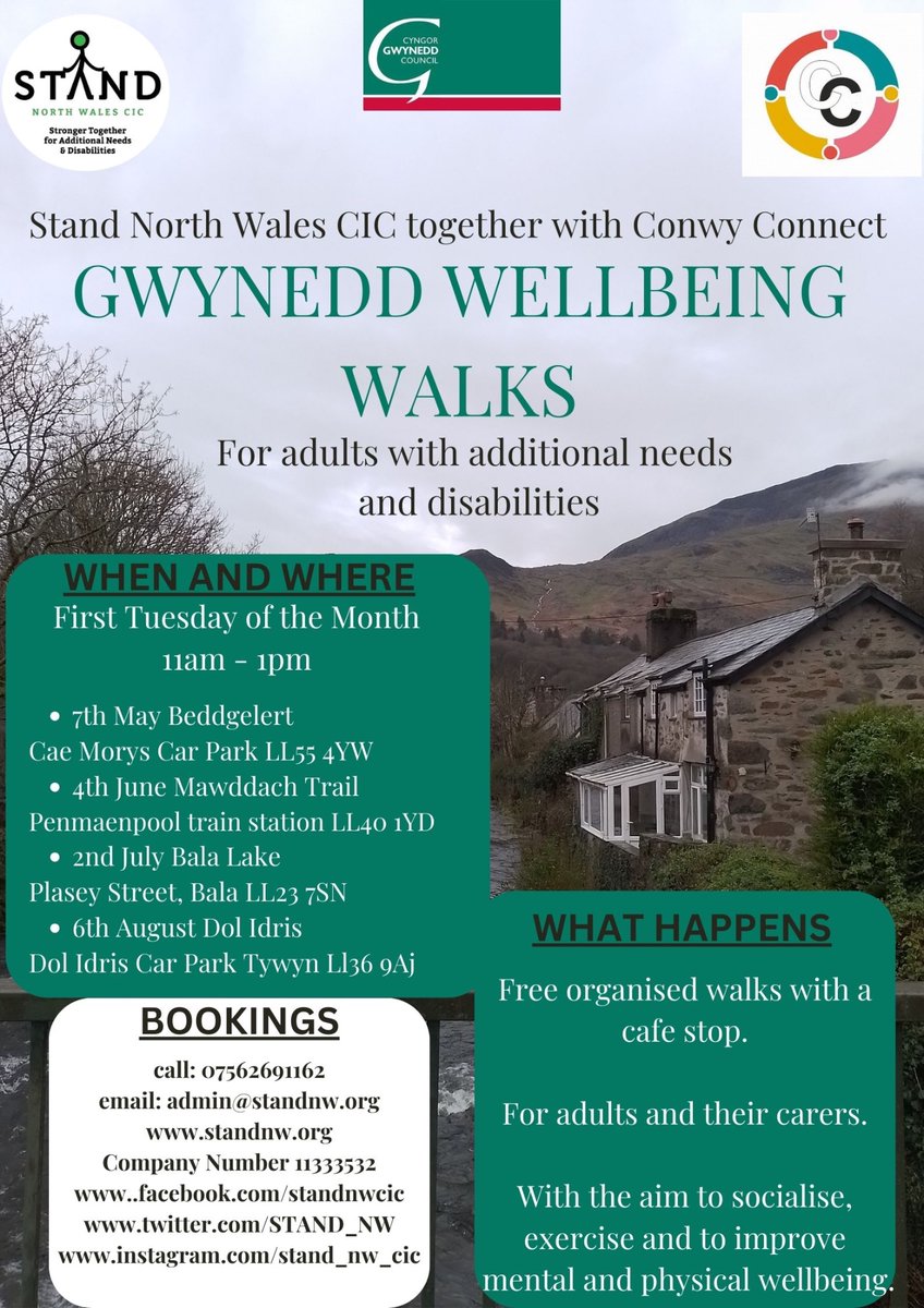 Teithiau Cerdded Lles Gwynedd Gwynedd Wellbeing Walks #Wellbeing #llesiant #Gwynedd #Walks