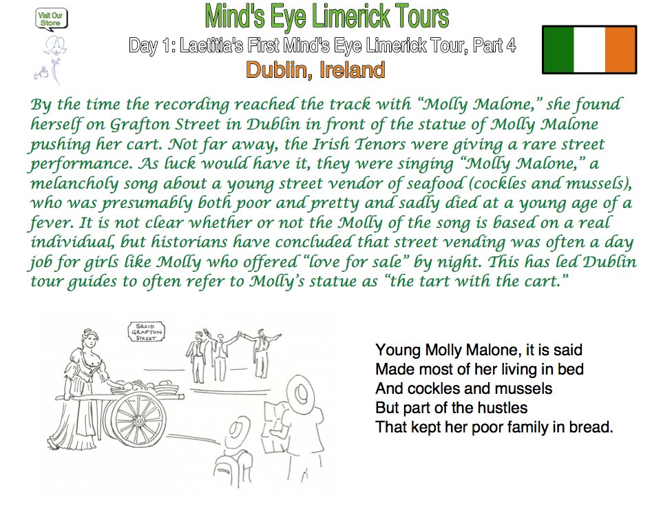 #Limerick #entertainment #humor #MollyMalone #Dublin #Tara #IrishTenors #cockles #mussels zazzle.com/store/mindseye…