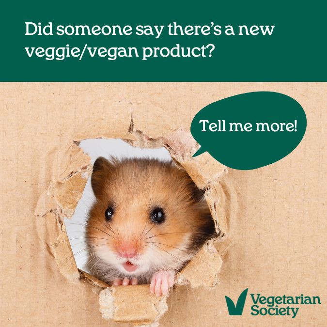 For that someone in your life who gets super excited when there's a new #veggie #vegan product! #friyaay #funfriday #vegetarian #vegan #meatfree