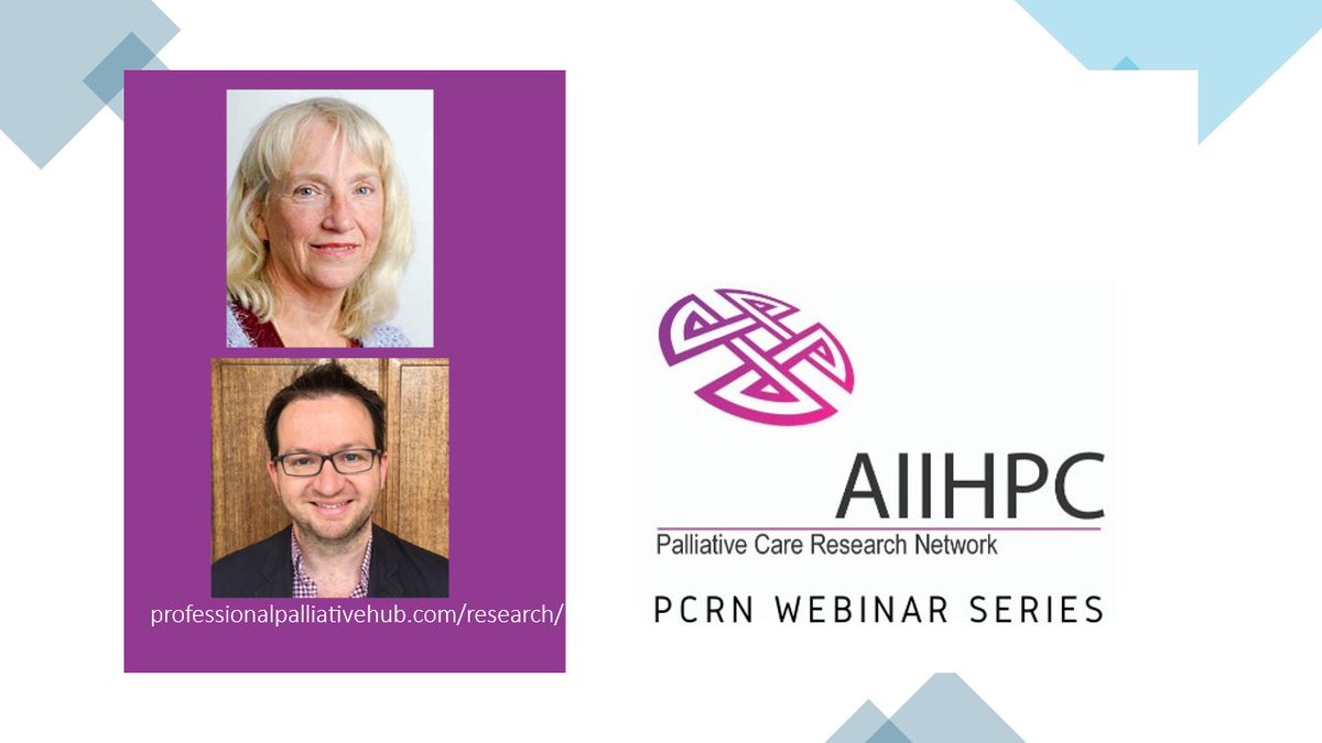 PCRN Webinar-EU and National Funding – Secrets to Success! 23 May, 11.00-12.00. We look forward to hearing lots of tips and advice from Prof Sheila Payne, Lancaster University and Dr Peter May, Trinity College Dublin, and King's College London. Register at tinyurl.com/PCRN2024