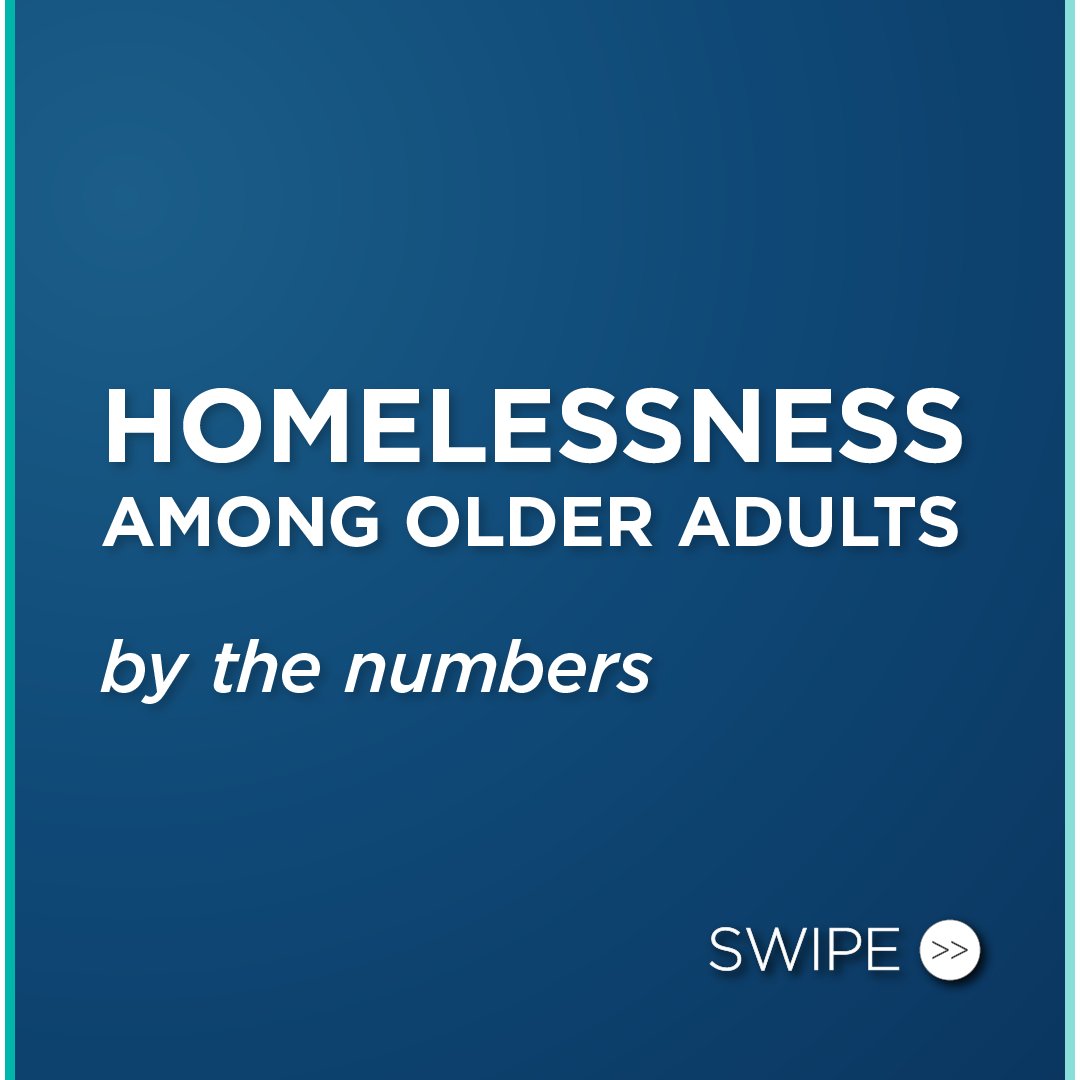 May is #OlderAmericansMonth. Let's take a look at key factors that's driving an increase in older adults experiencing homelessness: 🧵