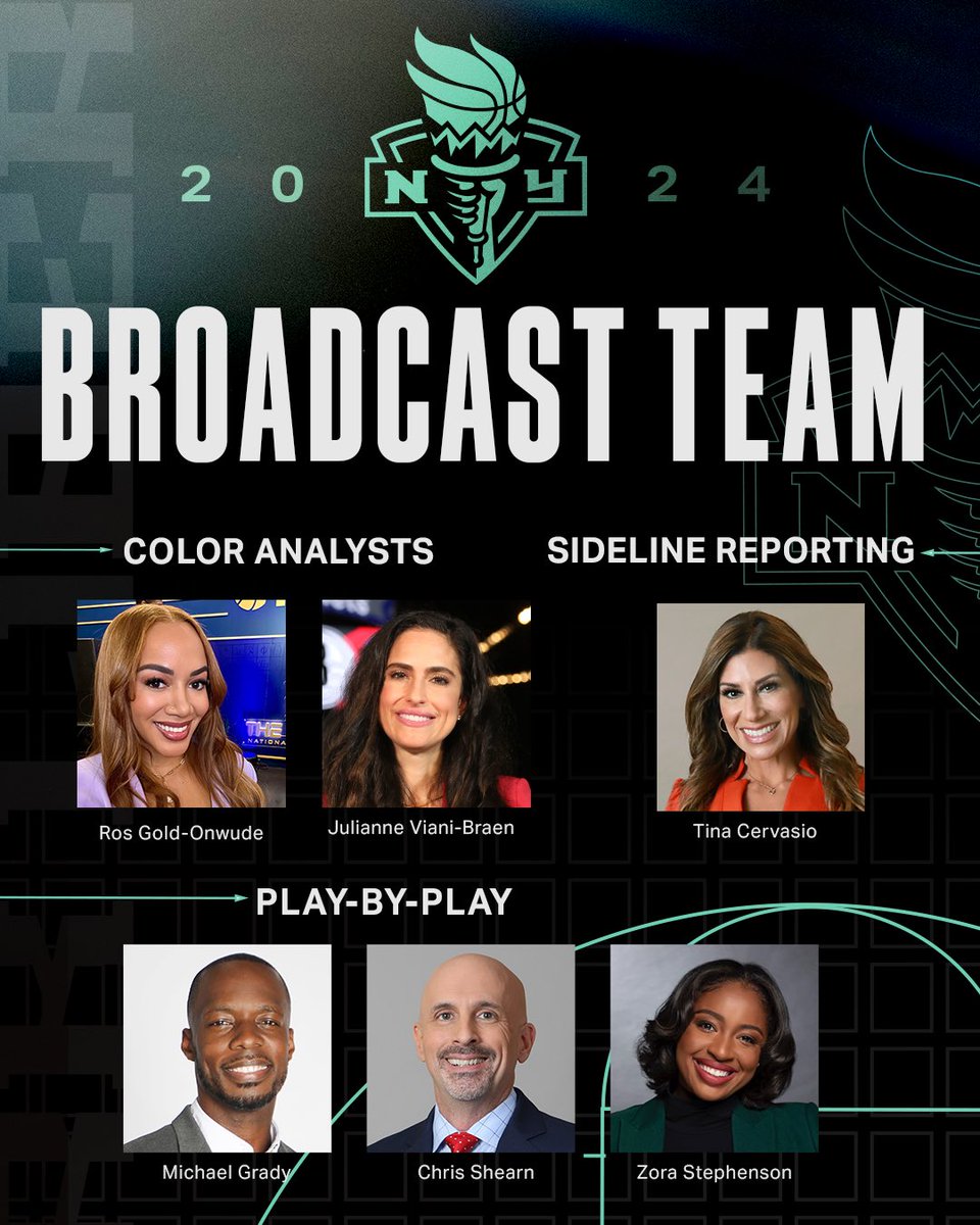 We’ve got an all-star crew 🤩! Introducing our @fox5ny Broadcast Team for the 2024 season 📺. We can’t wait for this squad to light up the tri-state area for #SEAFOAMSZN!! 🗽