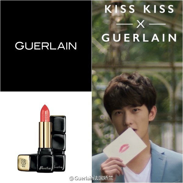 YY_ina11's tweet photo. Yang Yang is the 1st male spokesperson of Guerlain's beauty products
In 2016 Guerlain "KISSKISS" #344💄referred as "Yang Yang color"(杨洋色) became the most popular lipstick of the year. In those days,young men would buy lipstick for GF or wives with just saying "YY color" 🤭 https://t.co/YNESAzBOLa