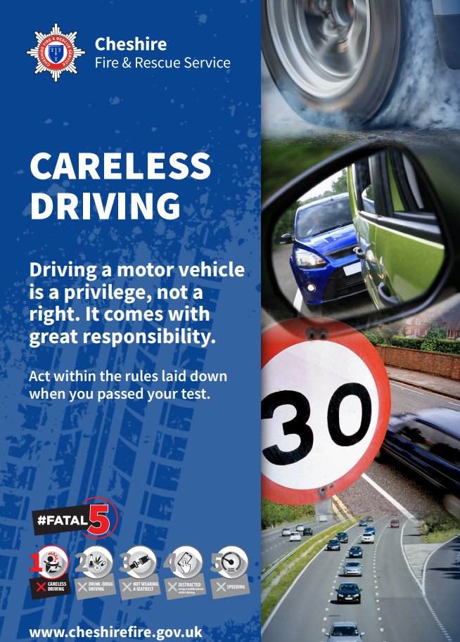 Driving a motor vehicle is a privilege not a right, it comes with great responsibility. Tailgating, lane hogging, undertaking and using the wrong lane at a roundabout are all examples of careless driving. Never put yourself or other road users at risk by driving irresponsibly.