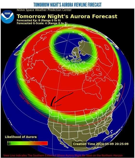 There’s a VERY good chance that you can see the northern lights tonight in the Fraser Valley.

Forecast for tonight is 12 and clear. 
#chilliwackbc #abbotsford #hopebc #fraservalley #northernlights