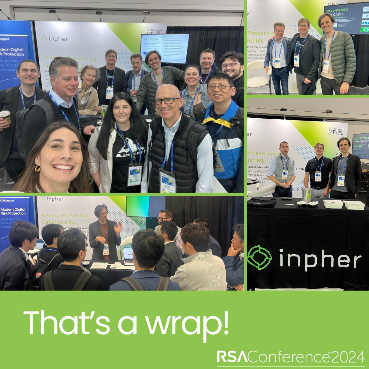 What an incredible week at the RSA Conference! From groundbreaking tech innovations to insightful discussions on data privacy and cybersecurity, it was a whirlwind of inspiration and collaboration. Here's to taking what we've learned and driving positive change!