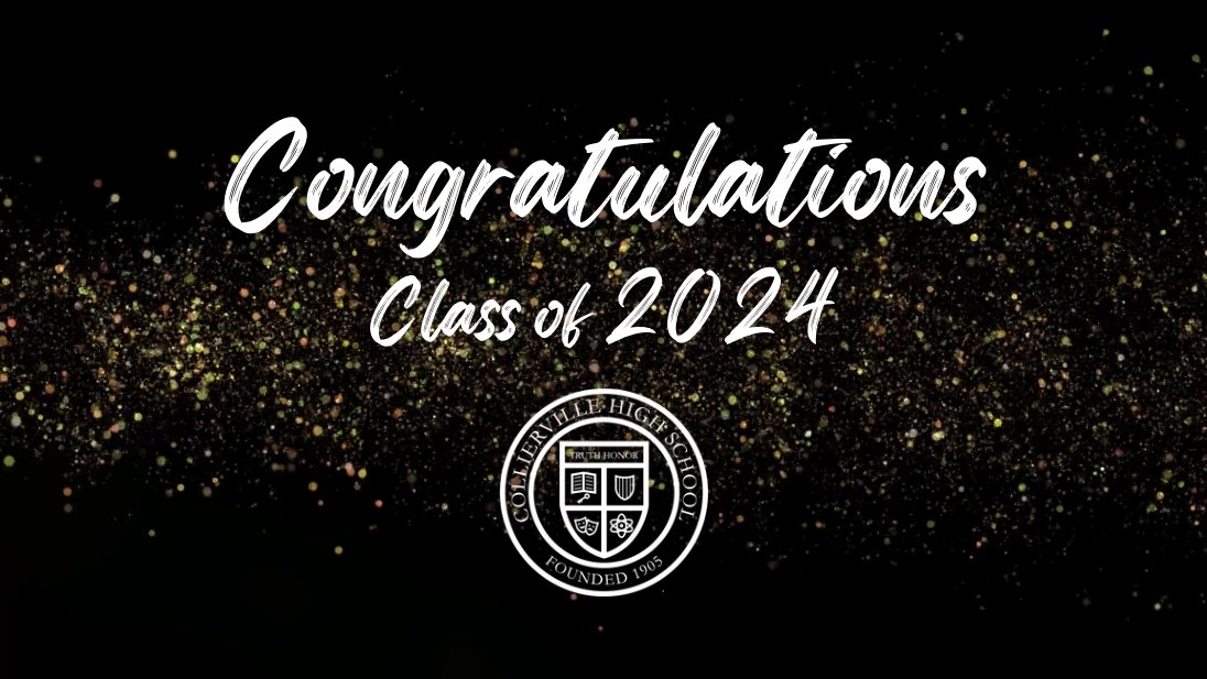 From walking the halls in the Parade of Dragons to striding across the stage tonight, our seniors have shown incredible dedication and perseverance. Congratulations to the Collierville High School Class of 2024. We are proud of you! youtu.be/nLPGneTFMUg