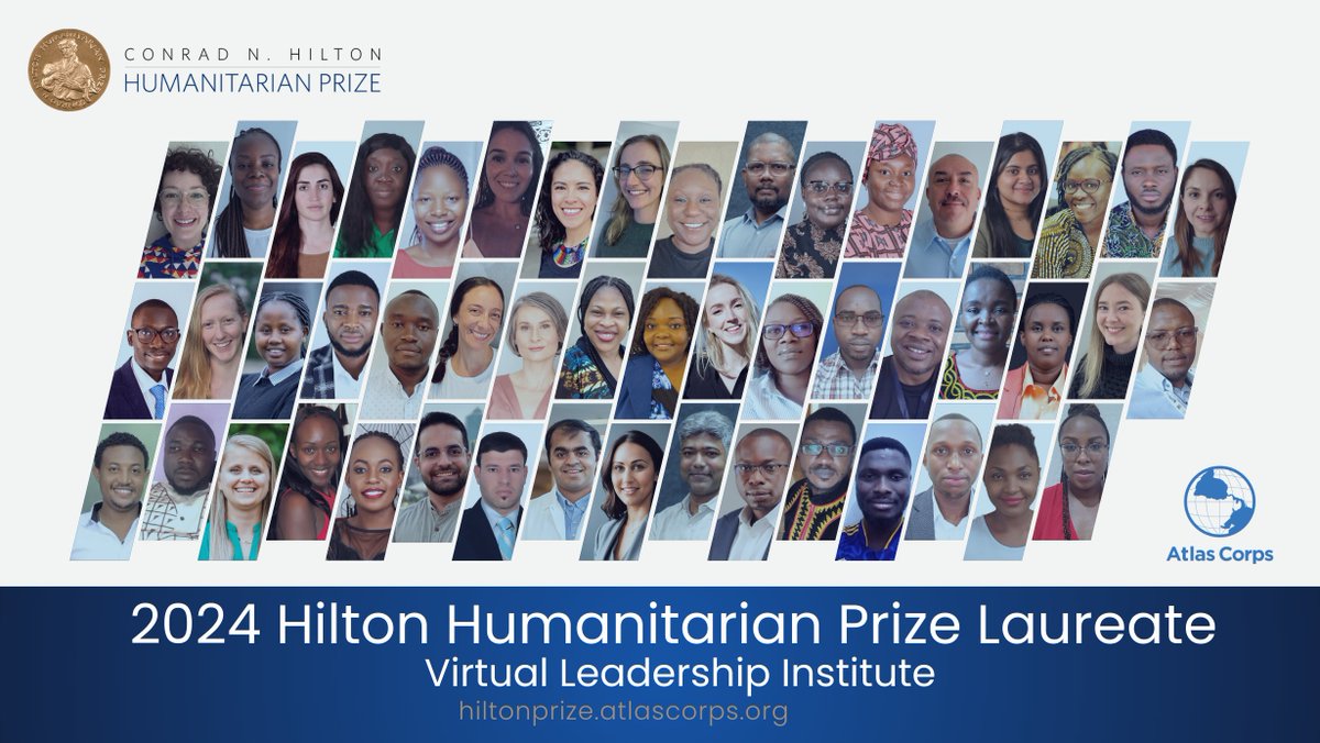 Put your hands👏🏿 together👏🏿 for these social change leaders! We're excited that four members of the CAMFED team have been selected to the @hiltonfound #HiltonPrize Laureate Virtual Leadership Institute. 🤩 Learn more at hiltonprize.atlascorps.org @atlascorps