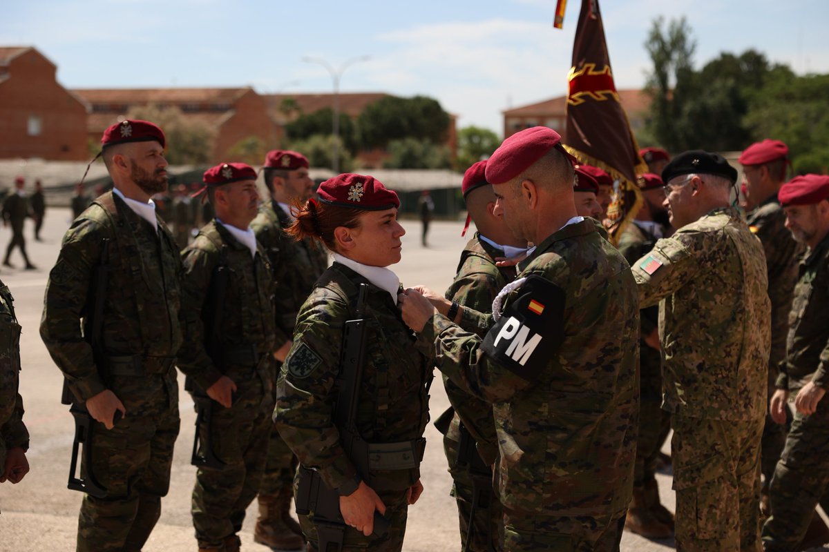 Hoy, aniversario del Batallón de Policía Militar I del #CGTAD. Desde 2008, referente en España y en OTAN. 'Firme sin violencia. Prudente sin debilidad' #BPMI #SomosTuEjercito