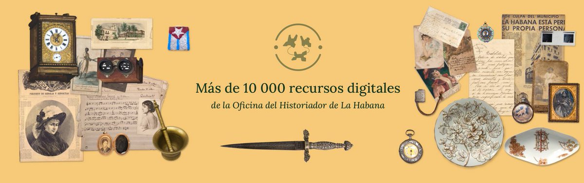 Hoy comenzamos una serie de publicaciones semanales dando visibilidad a los recursos gratuitos incluidos en LACLI. 
#1 Repositorio Digital de la Oficina del Historiador de la ciudad de La Habana. repositoriodigital.ohc.cu/s/repositoriod…
