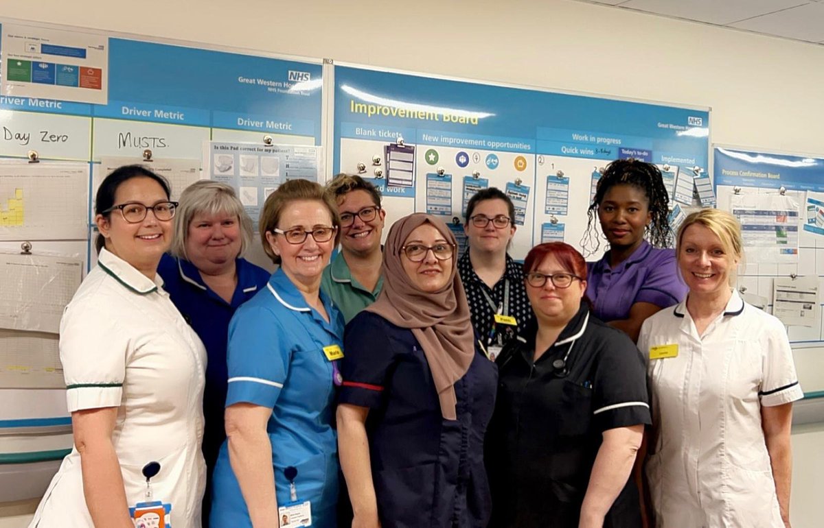What’s better than one BIG shout out? Two!! Congratulations to our Trauma Unit team who have been shortlisted for the Staff Excellence Awards. The team are up for the Improving Together Award. The team work hard to deliver regular improvement huddles! @chrisbull81 @GWH_NHS