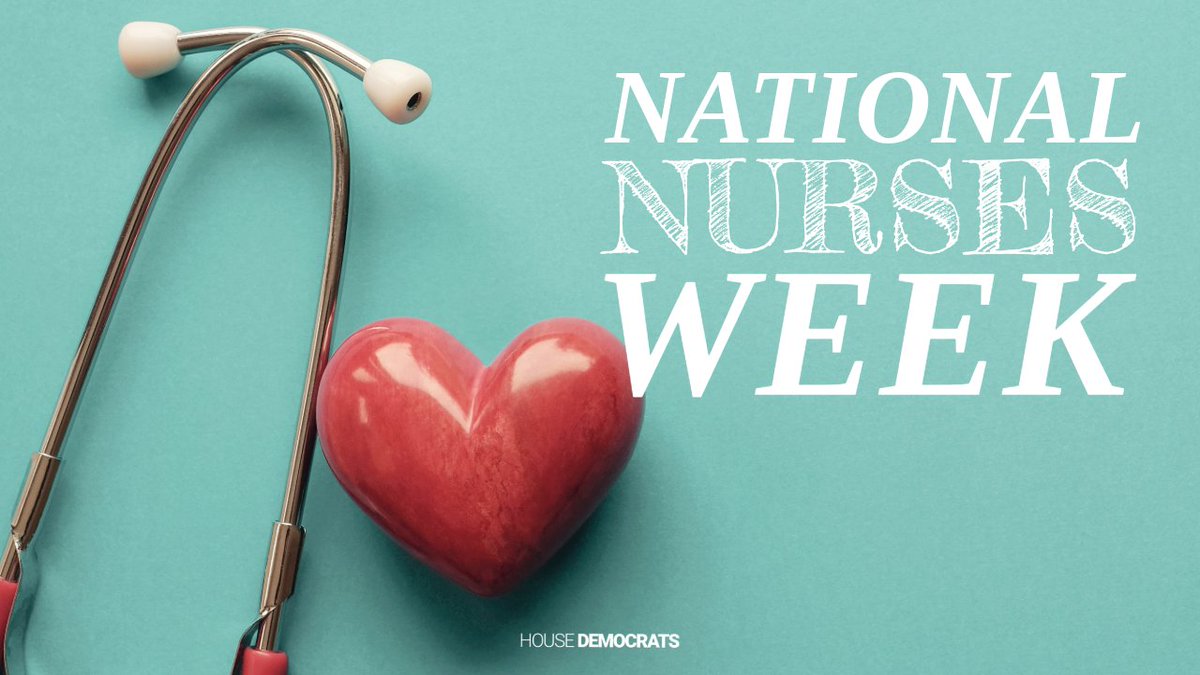 During National Nurses Week, we thank the nurses who stand on the frontlines of making the world a healthier place. We must continue to address health workforce shortages and better support the hardworking nurses in our communities.