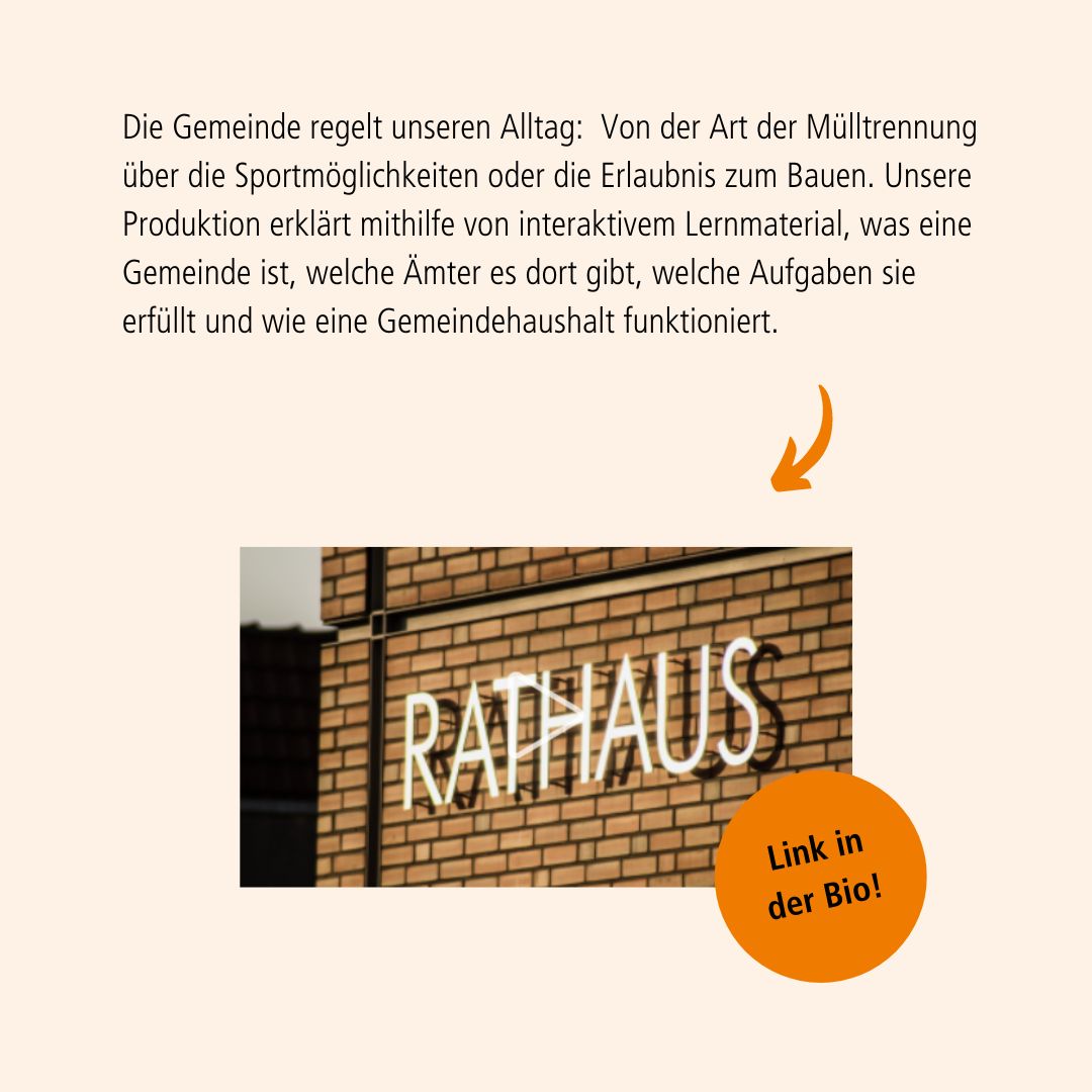 Eine #Gemeinde besteht aus #Dörfern und #Städten. Die #Bewohner*innen nennt man #Bürger*innen. Mit unseren #interaktiven #Lernmaterialien entdecken die #SuS #Aufbau und #Aufgaben einer #Gemeinde!
👉 fwu-mediathek.de/?record=xfwu-5…