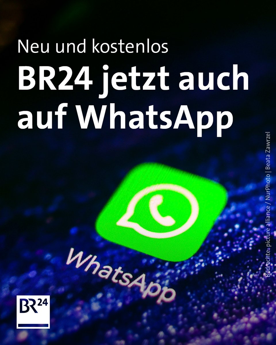 Wir versorgen Euch ab sofort auch auf WhatsApp mit Nachrichten und Infos aus und für Bayern. In dem Kanal bekommt Ihr exklusive Interviews, tiefgehende Recherchen, Podcasts sowie Faktenfuchs🦊-Faktenchecks und vieles mehr. Wer mag, bitte hier entlang: whatsapp.com/channel/0029Va…