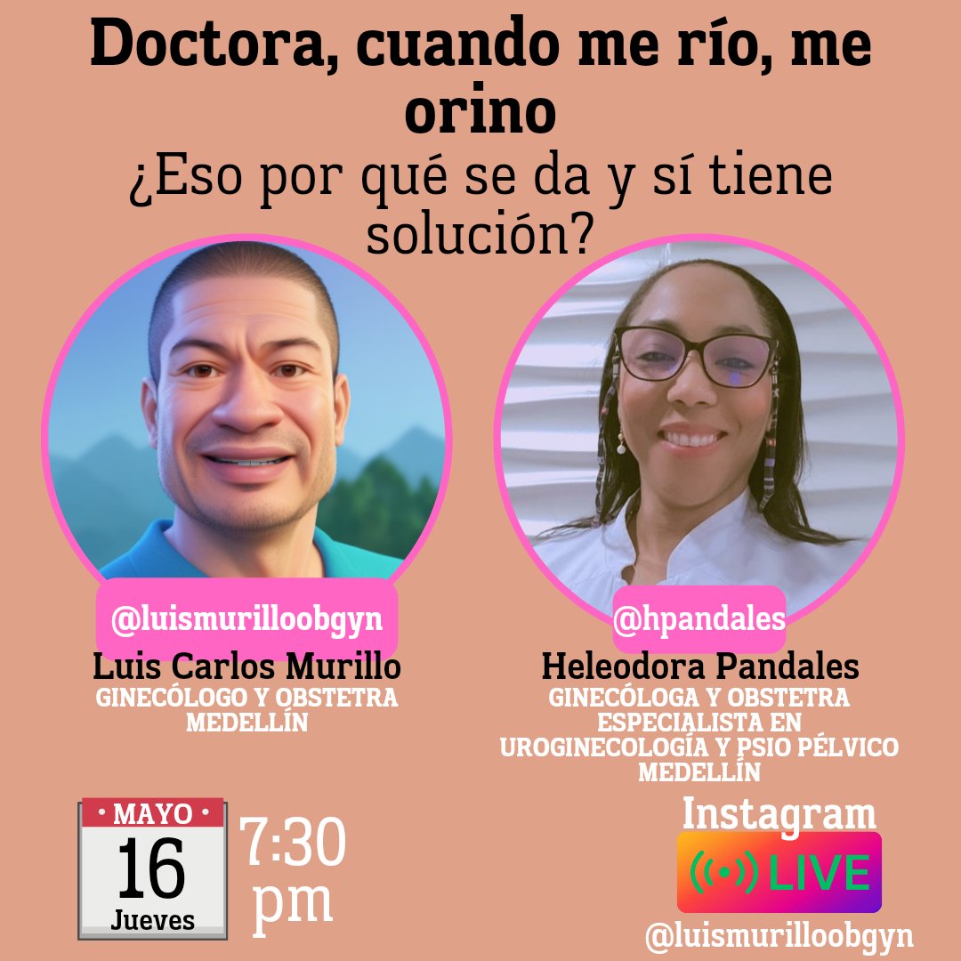 @hpandales es ginecóloga experta en piso pélvico y uroginecología. Nos enseña sobre las causas de la pérdida de orina involuntaria y los tratamientos disponibles.

#luismurilloobgyn #envivo #perdidadeorina #incontinenciaurinaria #pisopelvico #uroginecologia