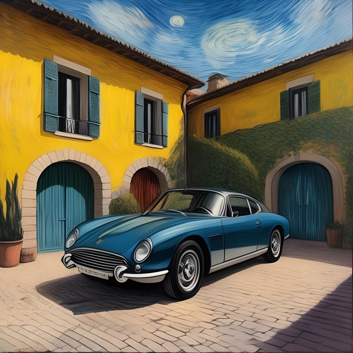 #238 Van Gogh's Garage
.
Check out this item on OpenSea opensea.io/assets/matic/0… via <a href="/opensea/">OpenSea</a>
.
#nft #nftartist #nftart #nfts #art #artgallery #gallery #galleryart #ai #nftcollectors #nftcollection #nftshill #garage
#vangogh
.
You can buy the NFT in the link in the profile.