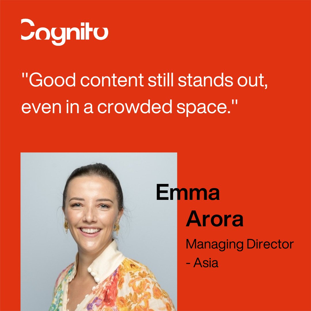 Emma Arora, Managing Director - Asia, outlines how strategic #ThoughtLeadership content can enhance relationships, spark conversations, and ultimately boost business success. Read more in @Provoke_News: bit.ly/3yiiuWw