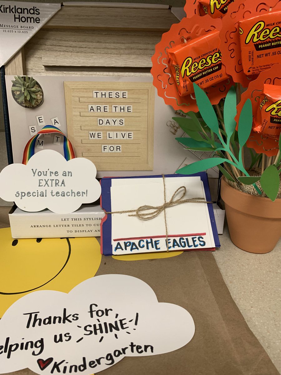 Thank you Ms. Hammett <a href="/ba_room104/">Shauna Hammett</a> for making sure we felt the love this week!!  We appreciate you!! #TeacherAppreciationWeek2024