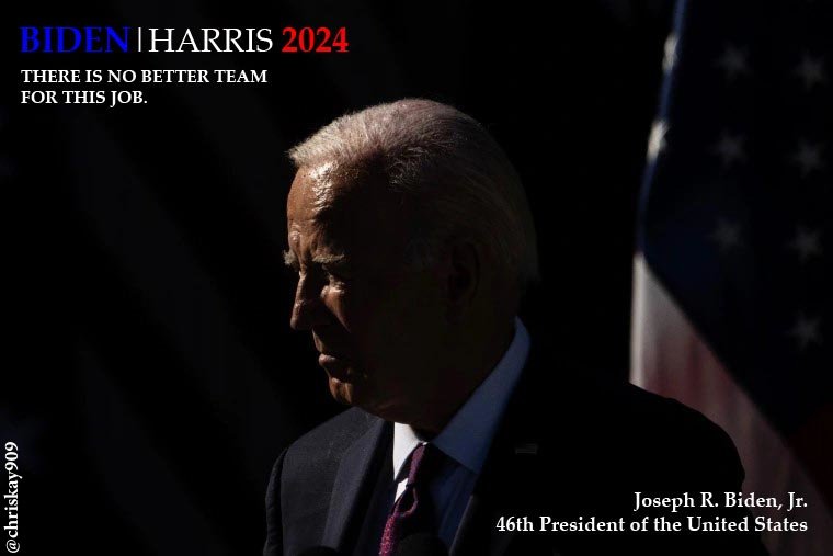 It's clear America...                  🇺🇸 BIDEN | HARRIS 2024 🇺🇸     ⭐️ There is no better team for this job ⭐️ I'm with JOE BIDEN... are you? 💙 Yes or No We are #StrongerTogether! #VoteBlueToSaveAmerica #VoteBlueToSaveDemocracy
