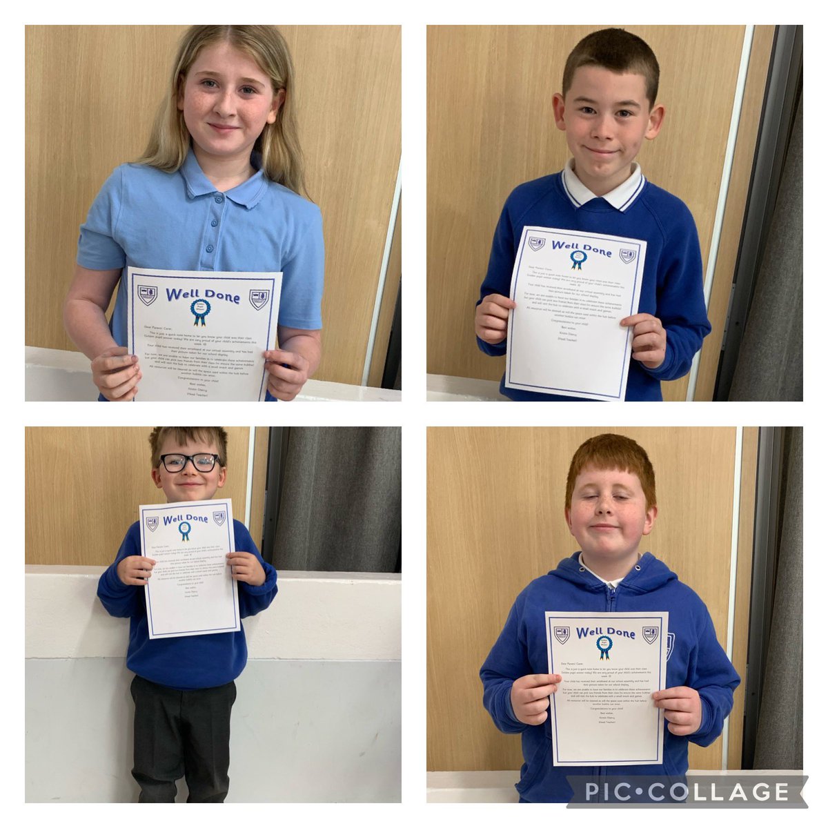 KingsOakSchool's tweet photo. Huge Congratulations to our Mighty Oaker Golden Pupils this week. All demonstrating our school values. Well done to you all! 🤩💙 @KingsOakSchool https://t.co/zDqg4FLiLB