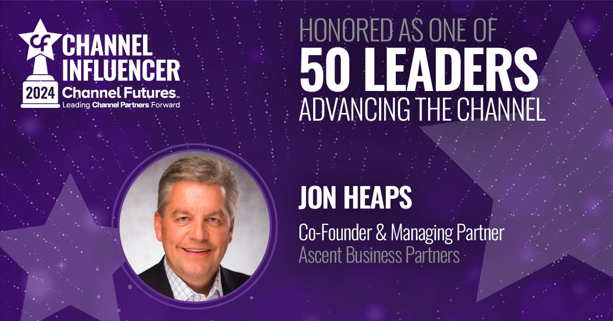 ChannelDiveNews's tweet image. Today we celebrate ⭐ Jon Heaps, one of our 50 #ChannelInfluencers of 2024 - celebrating leaders driving growth and innovation in the #technologychannel &amp;gt;&amp;gt; spr.ly/6017wkTqx