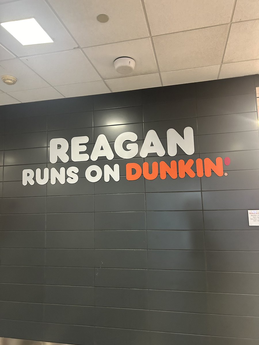 *Zombie Reagan mid-rampage* I’d like a Dunkaccino please