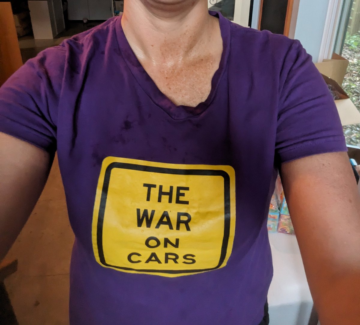 Wanna know what was under my @BikeBusWorld @cleverhoods as I led the Bicibús to storm the Vision Zero for Youth Leadership Award ceremony? @TheWarOnCars
