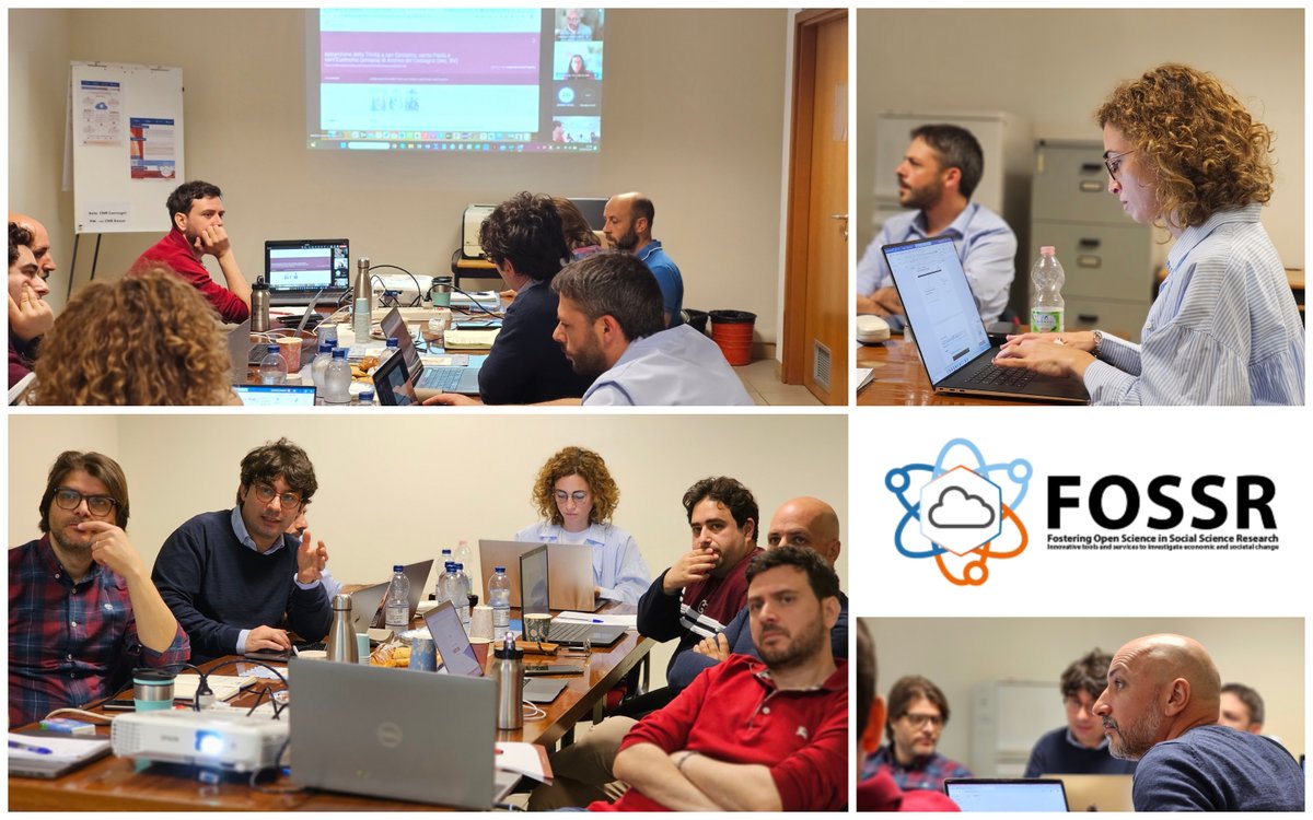 FOSSR (@fossrproject) on Twitter photo 📸#FOSSR Highlights of the operational meeting of WP5 on the integration of statistical models within the FOSSR Project activities
#statisticalmethods #ontologies #networkscience #LinkedOpenData #machinelearning
<a href="/CNRsocial_/">CNR Consiglio Nazionale delle Ricerche</a> <a href="/mur_gov_/">Ministero dell'Università e della Ricerca</a> <a href="/ItaliaDomaniGov/">Italia Domani</a> <a href="/EU_Commission/">European Commission</a> 📸#FOSSR Highlights of the operational meeting of WP5 on the integration of statistical models within the FOSSR Project activities
#statisticalmethods #ontologies #networkscience #LinkedOpenData #machinelearning
<a href="/CNRsocial_/">CNR Consiglio Nazionale delle Ricerche</a> <a href="/mur_gov_/">Ministero dell'Università e della Ricerca</a> <a href="/ItaliaDomaniGov/">Italia Domani</a> <a href="/EU_Commission/">European Commission</a>