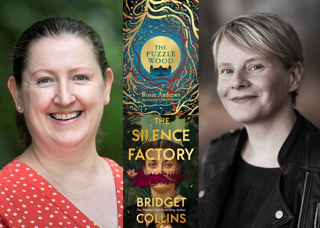 🚨Amazing event alert!! 🚨 On Thursday 16th May, you can catch @Br1dgetCollins at @ToppingsEly discussing her new novel, The Silence Factory alongside @rosieandrews22! 🎟️Get your tickets here: toppingbooks.co.uk/events/ely/ros…