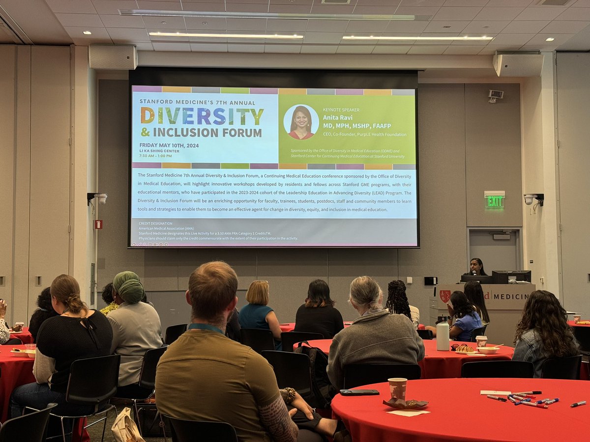 Big day for #StanfordMedDEI and the @StanfordMed Leadership Education in Advancing Diversity (LEAD) Program... So much learning, communion and pride at the #DiversityandInclusion Forum.. Congratulations to another successful year! #MedEd #whatdoctorslooklike #academiclife
