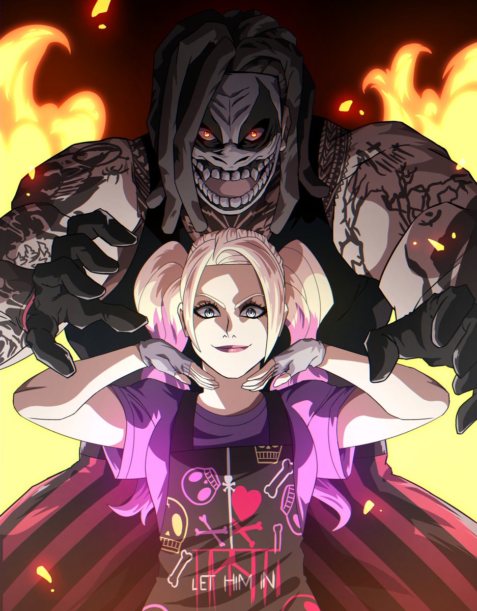 NorbertoGaetan's tweet photo. The Fiend and Alexa Bliss.
Commission for @DirtyDevil_6G6 https://t.co/LvZIDaJQPC