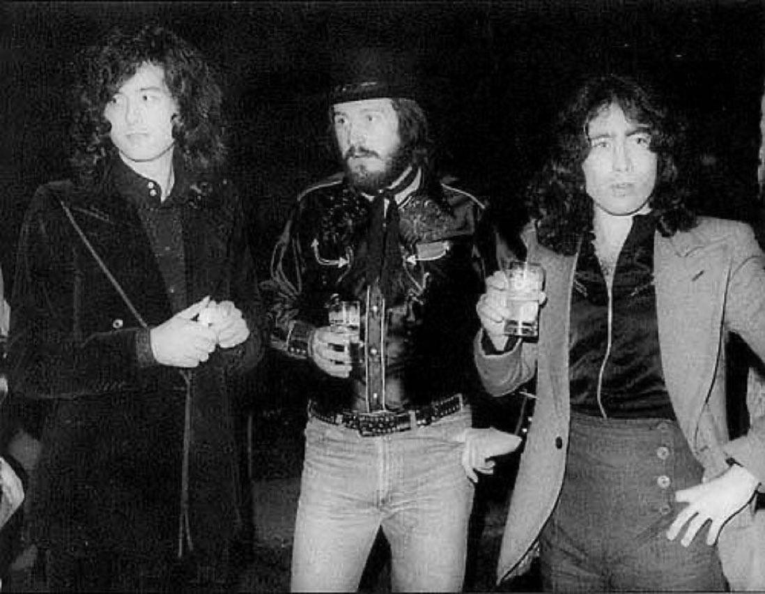 On May 10, 1974, Led Zeppelin threw a party at the Hotel Bel-Air in Los Angeles to celebrate the formation of their own record label, Swan Song. #LedZeppelin