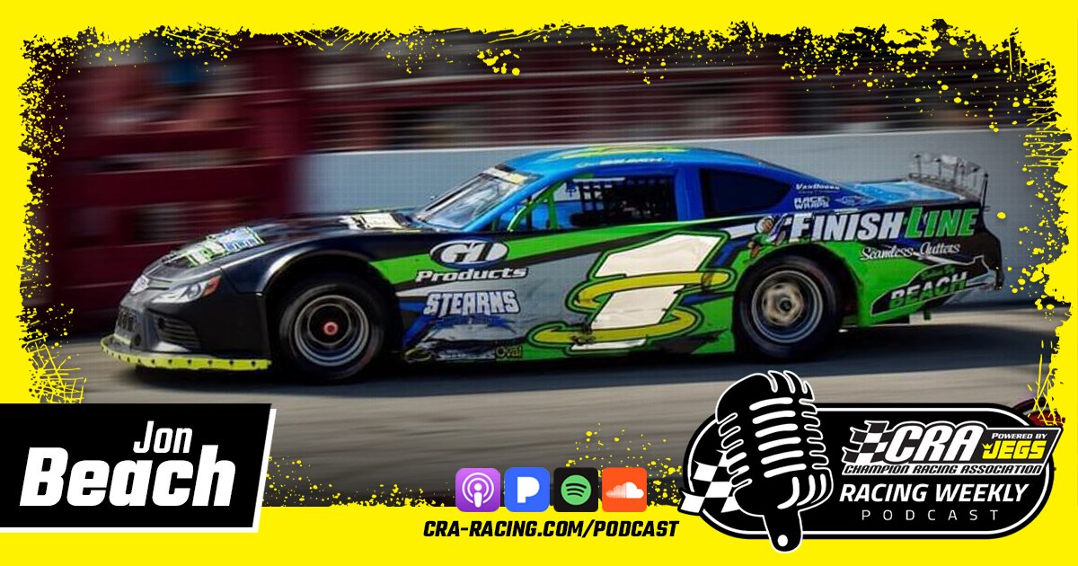 A multi-time winner with CRA at Winchester Speedway and the defending Owosso Speedway Track Champion, Jon Beach knows a thing or two about winning in that $1 machine. But will he share any tips in our podcast? CRA-Racing.com/podcast | #CRARacing