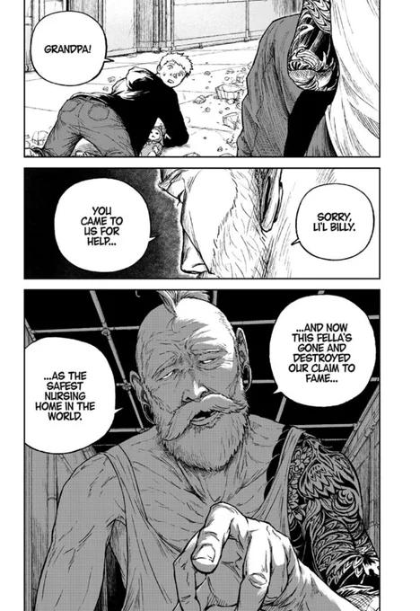 wtf grandpa  this manga is so unserious #astrobaby 