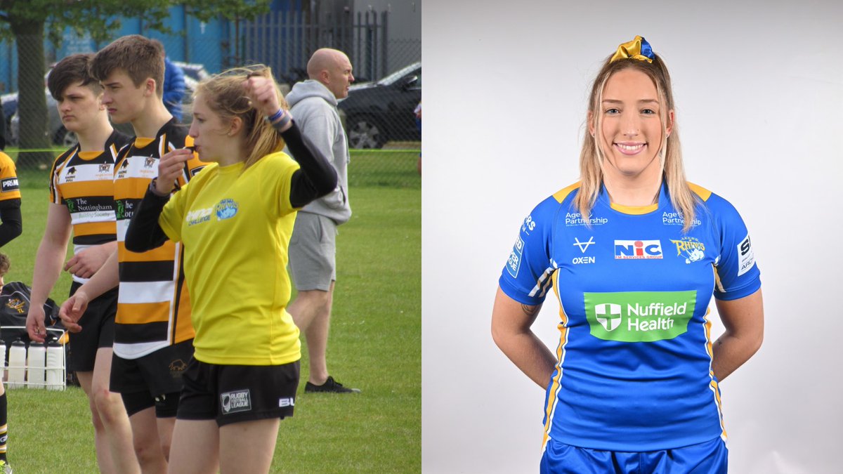 Good luck to all the teams taking part in this weekend’s @RhinosChallenge with our charity @RugbyLeeds. Here’s some of our current Academy stars taking part in the tournament in recent years and Leeds Rhinos Women’s player @CaitlinBeevers1 refereeing there!