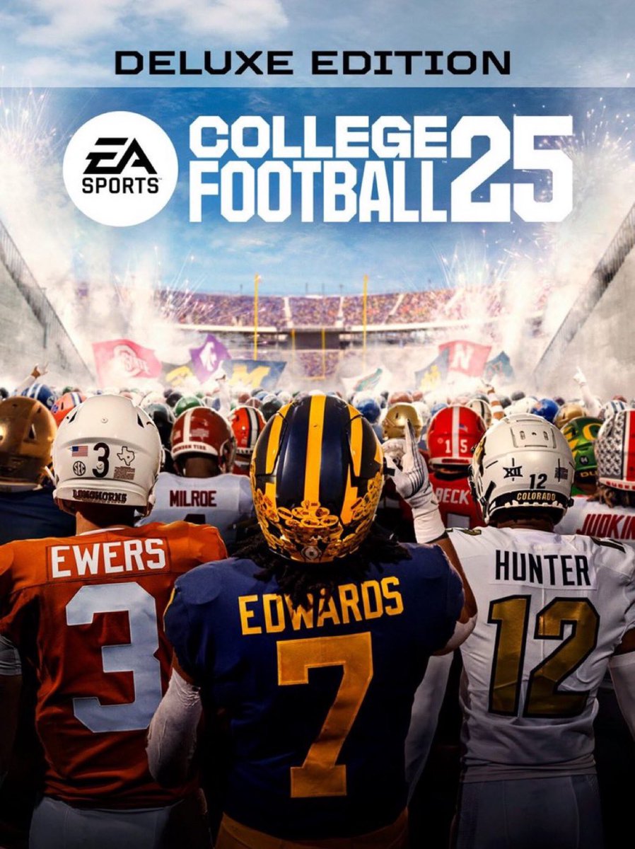 BREAKING:

Alabama QB Jalen Milroe is featured on the Deluxe Edition cover of EA Sports College Football 25.