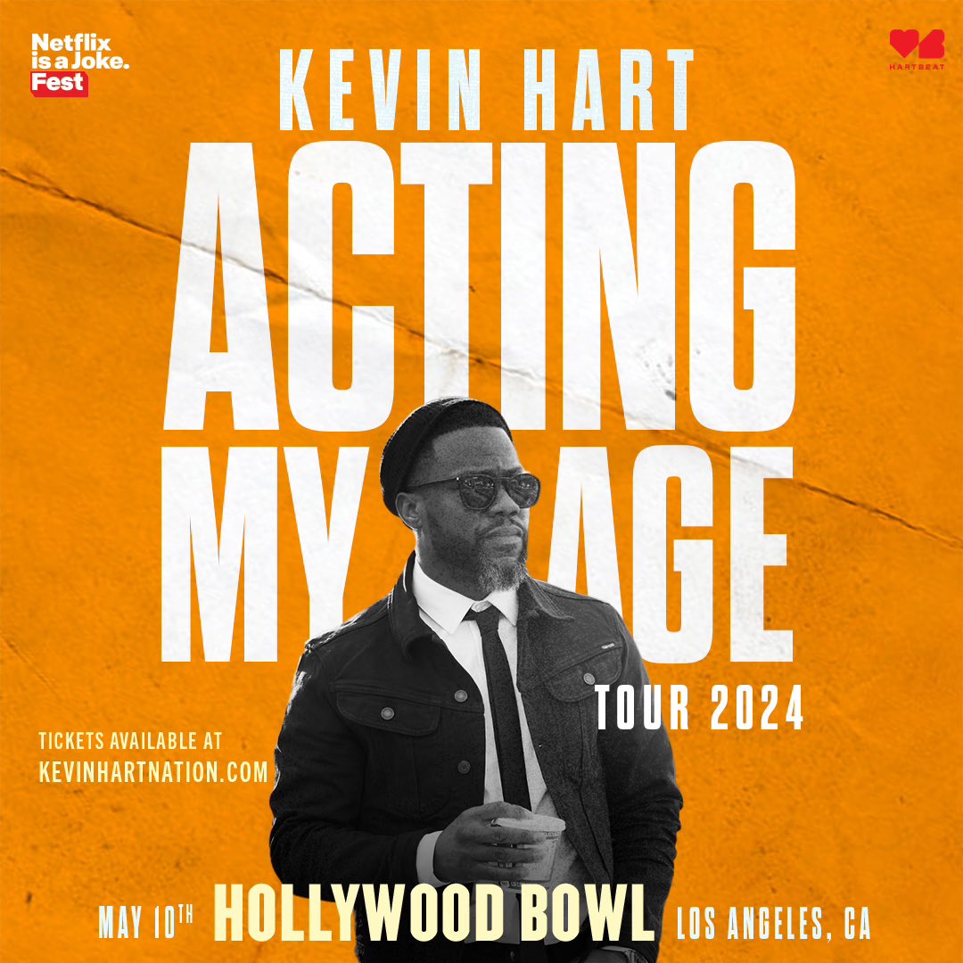 It’s going down tonight at the Hollywood Bowl Tonight!!!!!!! Kevinhartnation.com …..I can’t wait to see you guys …. Let’s fucking goooooooo