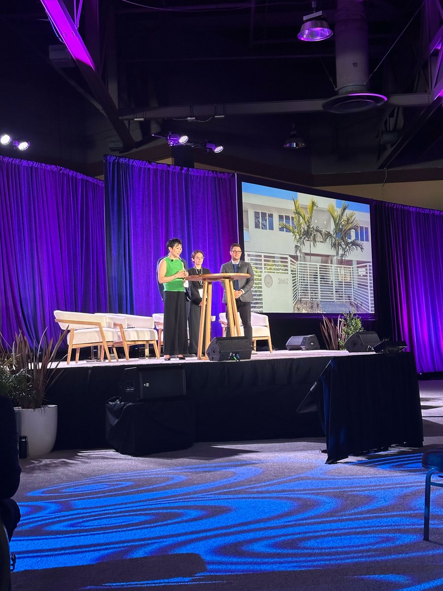 Last night at the #WELLConference we celebrated Caplow Manzano’s achievement of the WELL for residential designation for its CM1 project in Miami. Caplow Manzano is one of the 25 pilot participants of the WELL for residential program, a new roadmap in the WELL ecosystem.