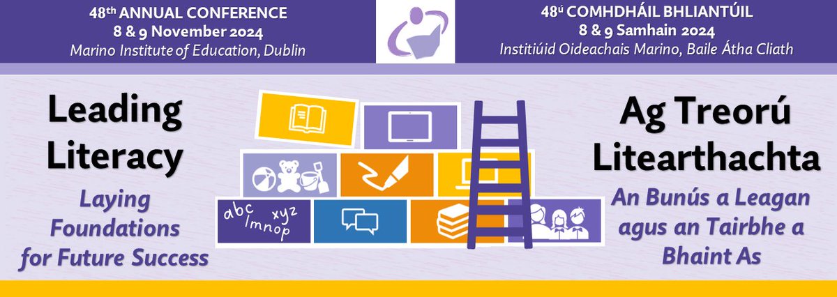 📢CALL FOR PAPERS! GAIRM AR PHÁIPÉIR!

Would you like to present at the LAI Annual Conference in November? 

Please consider submitting a proposal for a poster, paper, workshop or symposium! 

See: literacyireland.com/conference

Deadline - June 14

#edchatie <a href="/ILAToday/">ILA</a> <a href="/The_UKLA/">UKLA</a>